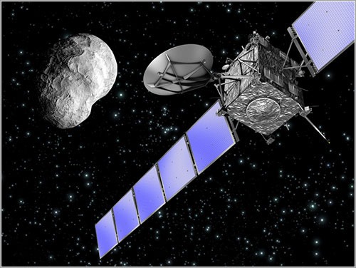 Sonda Rosetta má pristáť na kométe.