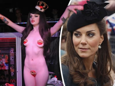 Katrina Darling robí urodzenej sesternici Kate Middleton hanbu striptízom.