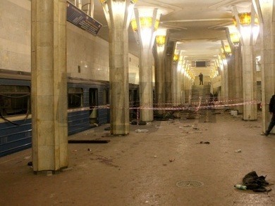 Metro po výbuchu