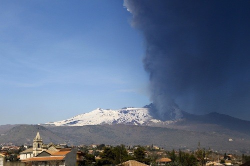 Etna sa tento rok prebudila už štvrtýkrát