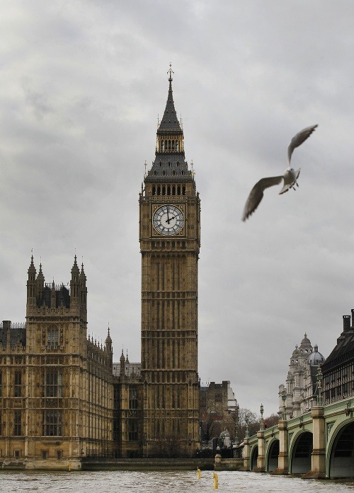 Clock Tower so slávnym zvonom Big Ben