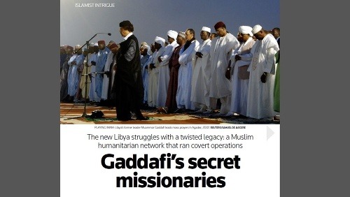 Kaddáfího tajní misionári