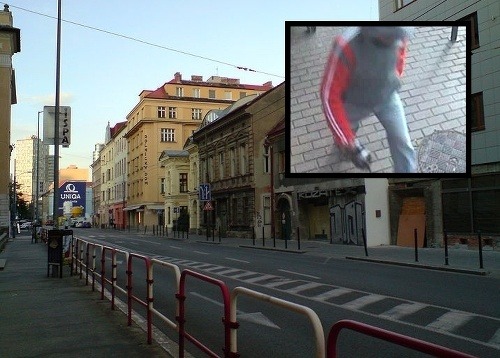 Dunajská ulica a neznámy muž