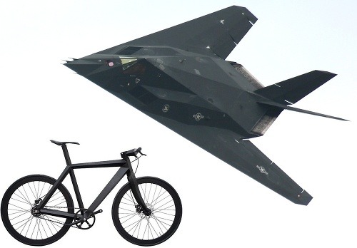 Bicykel a americký bombardér