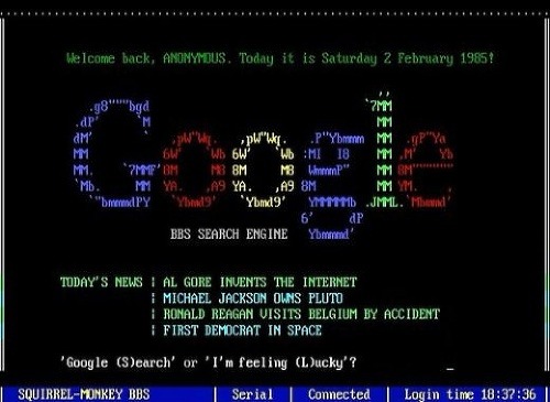 Google v osembitovej verzii