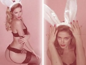Doutzen Kroes oslávila Veľkú noc ako hriešne sexi zajačik.