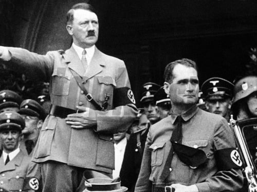 Adolf Hitler a Rudolf Hess