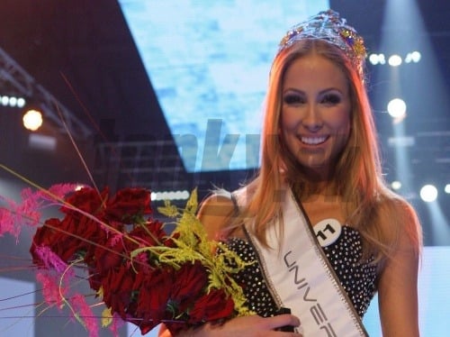 Miss Universe 2012 Ľubica Štepánová.