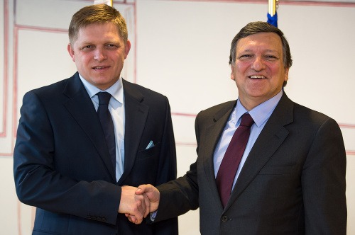 Robert Fico a José Manuel Barroso