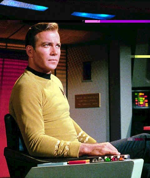 William Shatner ako kapitán