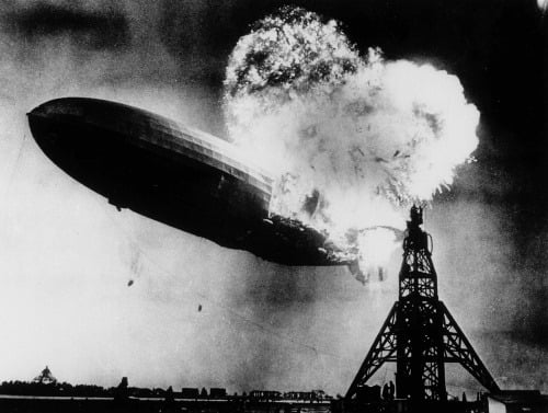 Hindenburg sa zrútil v americkom New Jersey