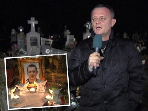 Vilo Rozboril nakrúcal na cintoríne. Plnil sen zosnulému Erikovi. 