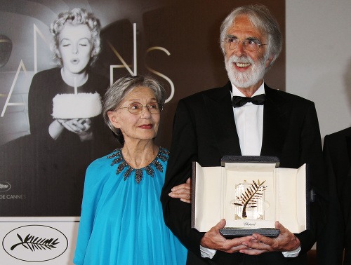 Michael Haneke získal zlatú palmu za film Amour