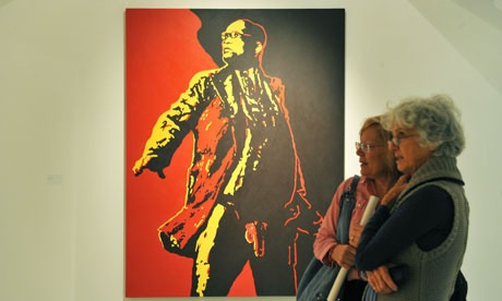 Mnohých návštevníkov galérie obraz pohoršil