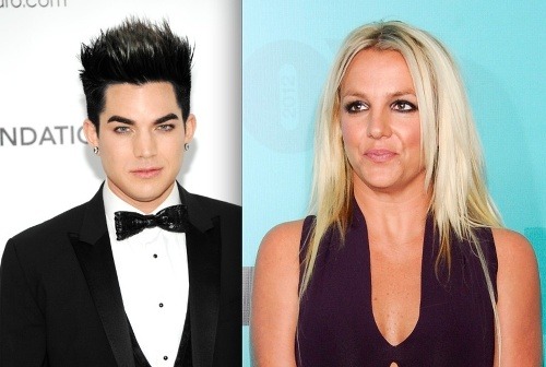 Adam Lambert a Britney Spears