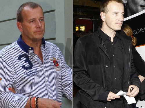 Boris Kollár teraz (na foto vľavo) a v minulosti. Viditeľne má plnšie líca. 