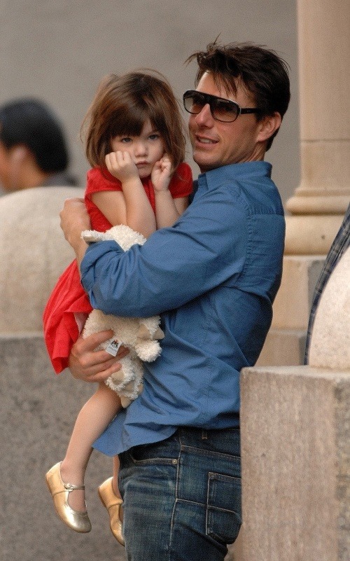 Tom Cruise s dcérkou Suri