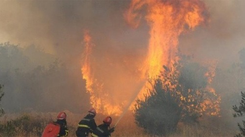 Požiare v Chorvátsku