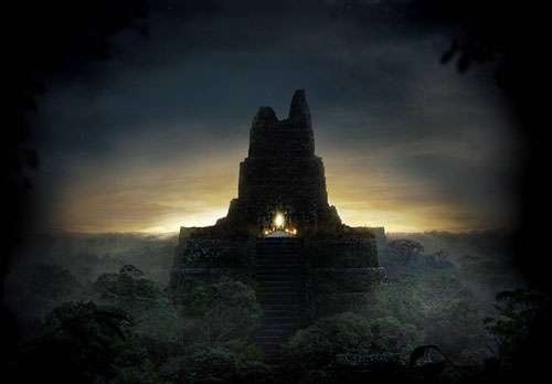 Takto nejako vyzeral chrám pred tisíckami rokov.