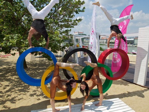 Oslavy Olympijského dňa na Magio pláži 