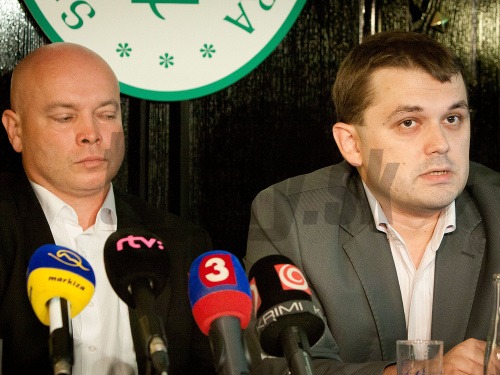 Viceprezident SLeK Ondrej Sukeľ a prezident SLeK Tibor Czuľba