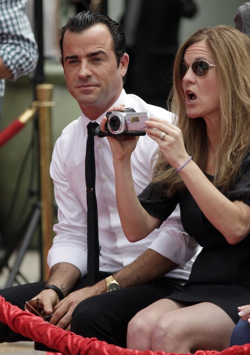 Justin Theroux a Jennifer Aniston