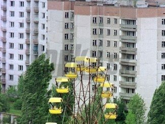 Na Černobyle vidno zub času.