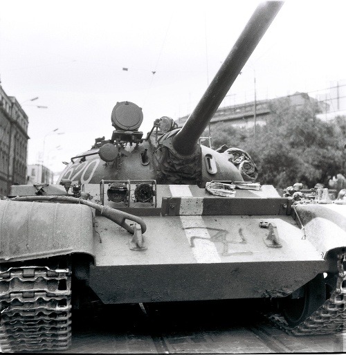 Okupácia Československa vojskami Varšavskej zmluvy z 21. augusta 1968.