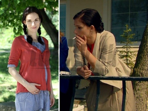Tehotná Zuzana Kanócz sa v seriáli objavila s cigaretou. 