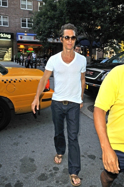 Matthew McConaughey za posledné týždne zhodil veľké množstvo kíl.