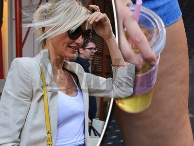 Aj štíhla a vyšportovaná Cameron Diaz má na stehnách celulitídu.