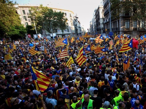 Katalánci vraj pripravujú odtrhnutie od Španielska.