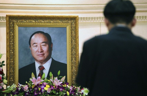 Sun Myung Moon mal veľkolepý pohreb