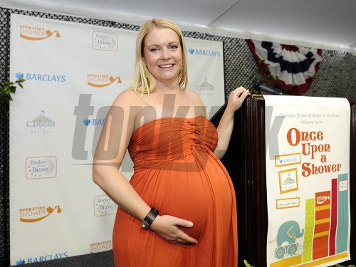 Melissa Joan Hart počas tehotenstva.