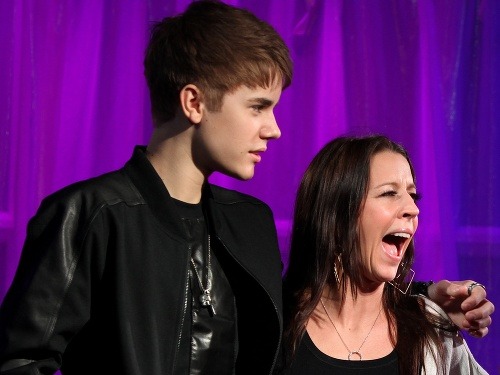 Justin Bieber so svojou mamou Pattie
