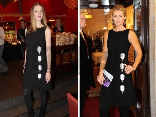 Pavlína Němcová si deň po Daniele Peštovej obliekla rovnaké šaty. 