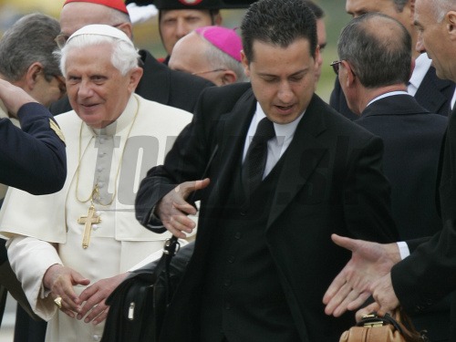 Pápež a jeho komorník Paolo Gabriele