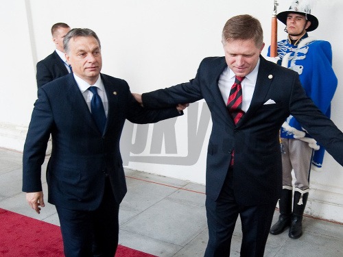 Robert Fico a Viktor Orbán