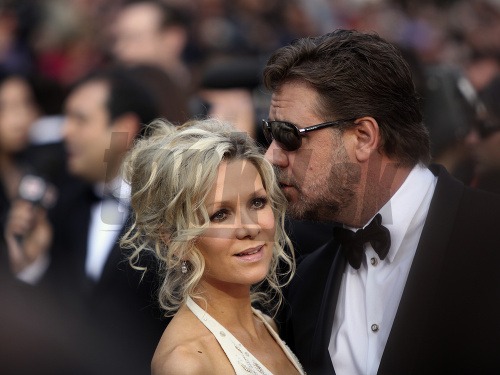Russell Crowe a Danielle Spencer