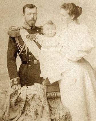 Mikuláš II. s manželkou