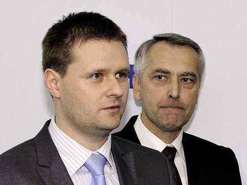 Miloš Moravčík a Ján Figeľ