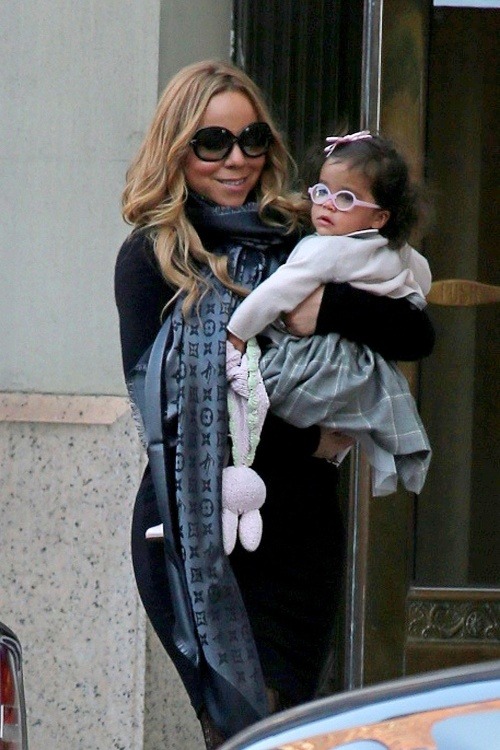 Mariah Carey s dcérkou Monroe