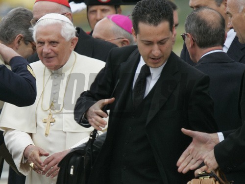 Pápež a jeho komorník Paolo Gabriele