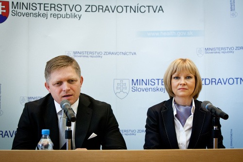 Robert Fico a Zuzana Zvolenská