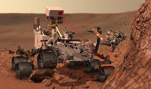 Curiosity hľadá na Marse stopy života