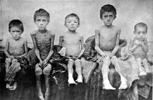 Hladomor v Rusku v rokoch 1921 - 1923 si vyžiadal milióny obetí