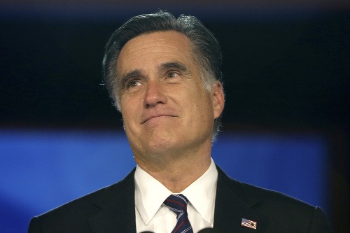 MITT ROMNEY: Z víťazstva sa tešil aspoň na internete