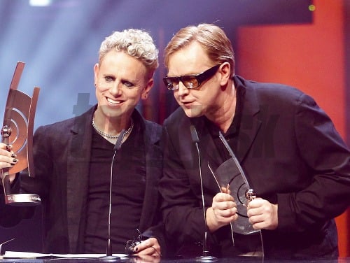 Martin Gore a Andrew Fletcher z Depeche Mode