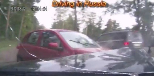 Mnohým ruským vodičom zrejme chýba pud sebazáchovy