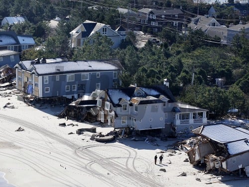 Superbúrka Sandy napáchala veľké škody